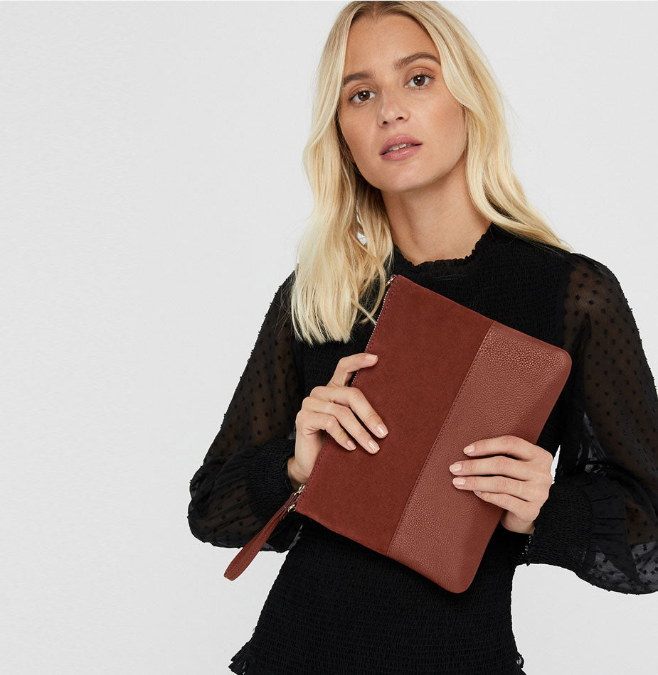 Carmela Leather Cross Body Bag